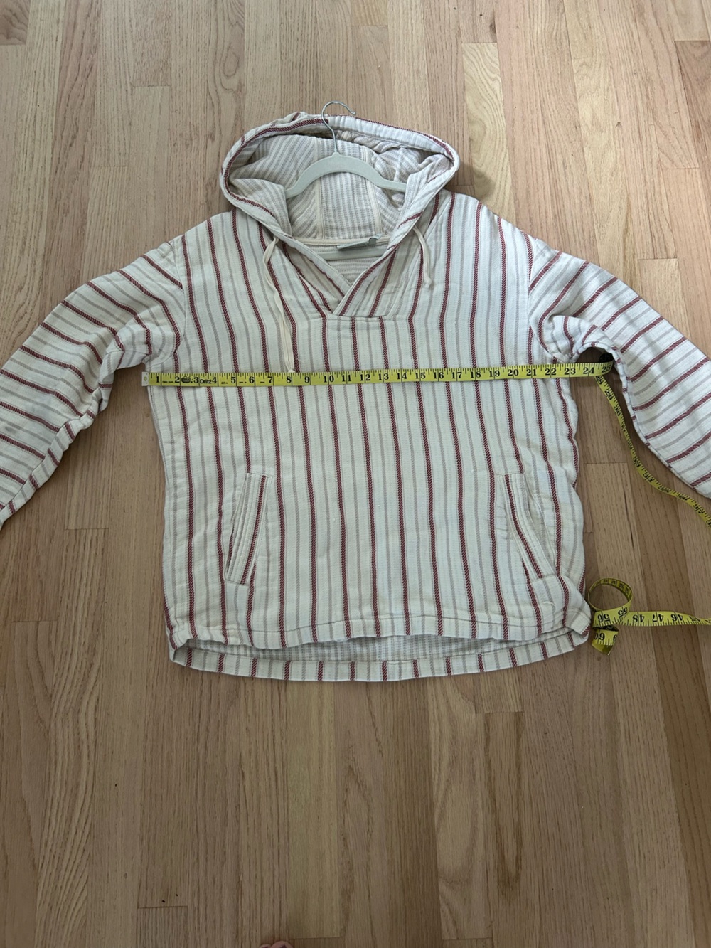 Sahalie Striped Baja Pullover Hoodie Size Medium - Picture 3 of 8